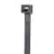 Panduit Cable Tie, 5 in L, 0.94 in Max Bundle Dia., Black, Nylon 6/6, 50 lb Strength, 1000 PK S5-50-M0 - alternate 1